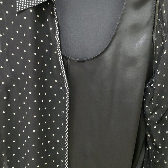 New York City Design Co Top 100% Silk Lined Buttons Front With Cami Size L NWT - Picture 8 of 14